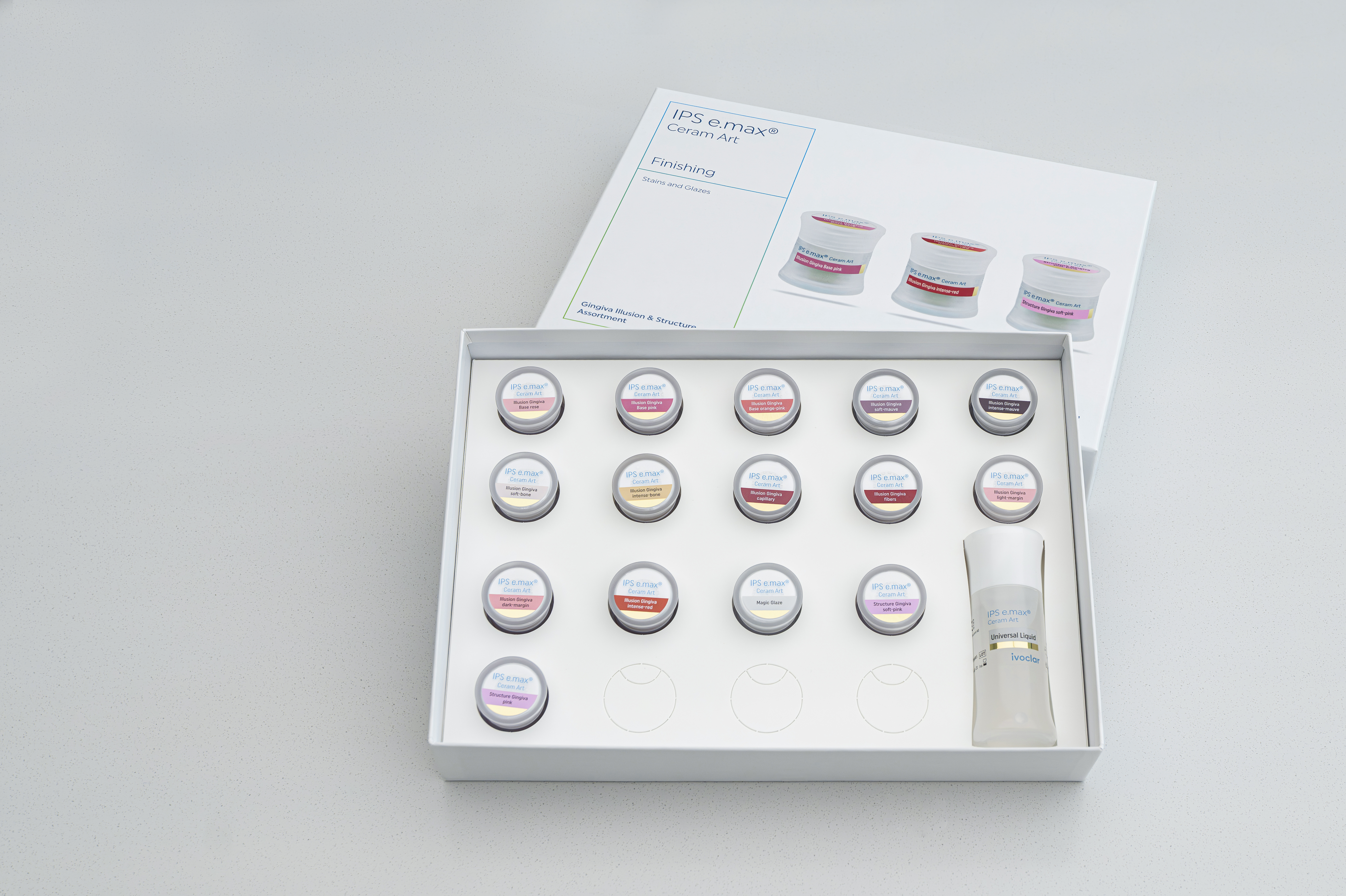 IPS e.max Ceram Art Gingiva Illusion & Structure Assortiment