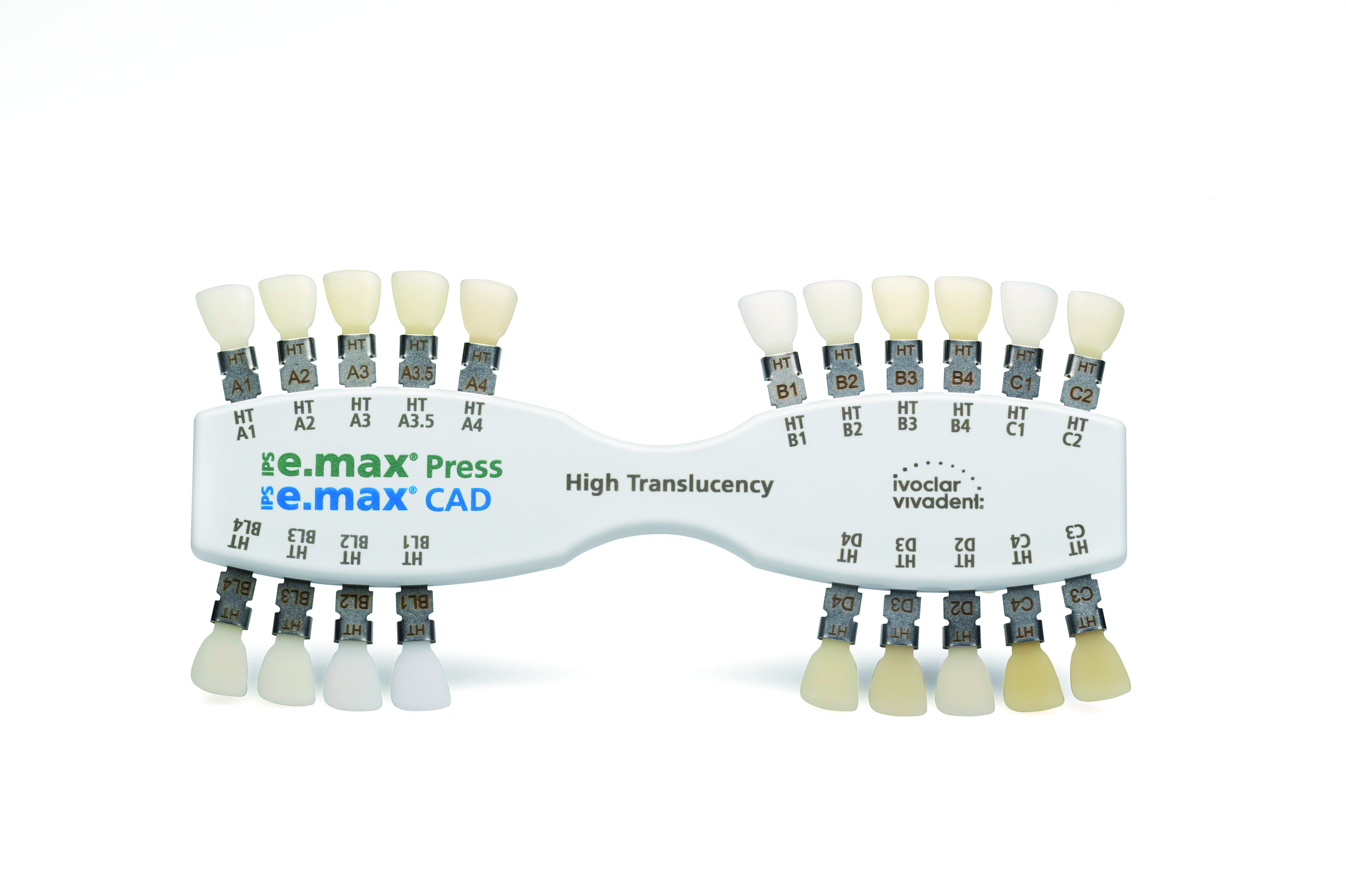 IPS e.max Press/CAD HT Shade Guide