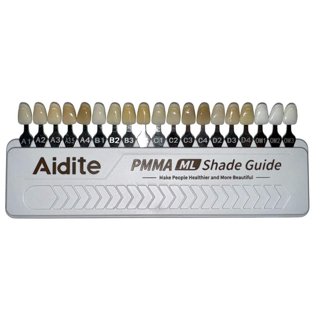 Aidite Multilayer PMMA Shade Guide