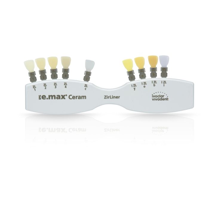 IPS e.max Ceram Shade Guide ZirLiner