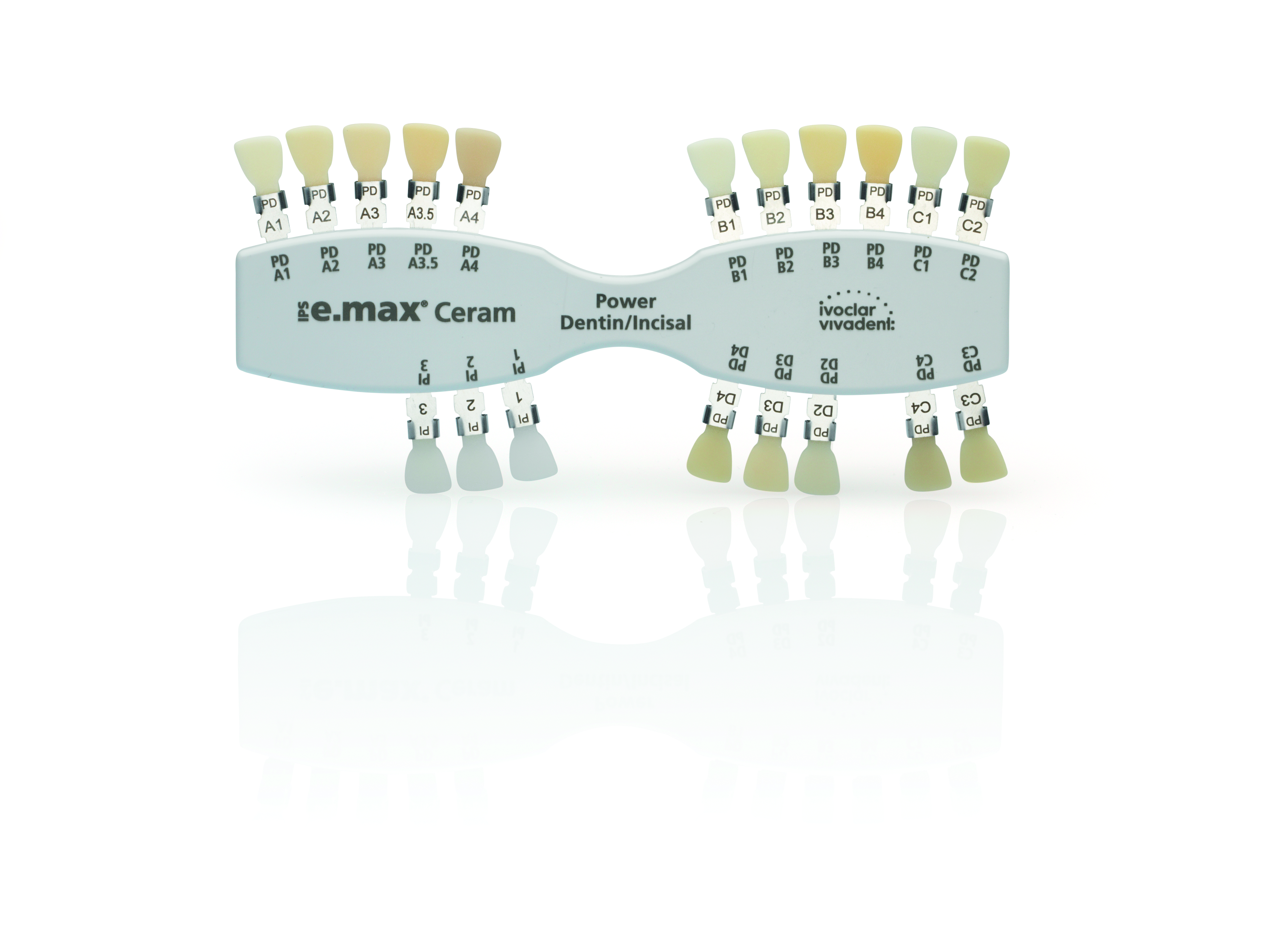 IPS e.max Ceram Pow Dent/Inc Shade Guide